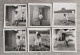 6 Photos Anciennes Jolie Femme En Short 1961 Beautiful Girl Pin-up - Pin-Ups