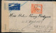 BELGIAN CONGO LETTRE CENSUREE DE LEO.26.06.42 VERS MEXICO DESTINATION PEUX COURANTE LETTRE FENDUE - Cartas & Documentos