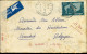Cover To Belgium - Lettres & Documents