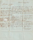 1845 - GIBRALTAR - LETTRE AVEC TRES RARE ENTREE OUTREMER PAR ORAN ! (IND 19) => ALGERIE - Poste Maritime