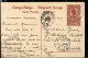 Carte Avec Vue: N° 43 - 37 ( Types Bangala) Obl. Décembre 1913 Pour Rome - Entiers Postaux
