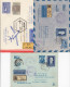 Österreich-2 Gelaufene Luftpost Umschläge+ 1-Postkarte - Briefe U. Dokumente