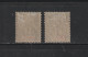 NOSSI-BÉ - Ex. Colonie Française - 27 De 1894 - 2 Timbres Neufs * - Type Colonie - 1c. Noir Sur Azuré  - 2 Scan - Unused Stamps