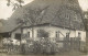 - Pays Div. -ref-EE832- à Situer - Carte Photo D Une Ferme - Attelage Boeufs - Fermiers - Agriculture - - Autres & Non Classés