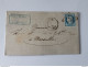 Timbre Type " Cérès " Sur Lettre Envoyée De Voiron - Isère Vers Marseille Le 27 Janvier 1875 .. Lot135 . - 1871-1875 Cérès