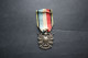 Médaille  Guerre De 1870 1871  OUBLIER ... JAMAIS  ARGENTE  Tête à Gauche - France