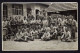 Carte Photo D'un Groupe De Soldats Corvée De Patates Superbe Cliché Militaires - Non Classés