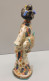 Delcampe - -ANCIENNE STATUETTE GEISHA CERAMIQUE à RESTAURER COLLECTION Déco VITRINE    E - Art Asiatique