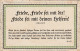 TH3625   --   FRIEDE, FRIEDE .........   SPRUCHKARTE  --  SAYING CARD  --   H. V. R.  --  1921 - Other & Unclassified