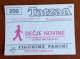 #14    TARZAN  Panini Sticker (Printed In Yugoslavia - Decje Novine) RARE - Altri & Non Classificati
