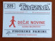 #14    TARZAN  Panini Sticker (Printed In Yugoslavia - Decje Novine) RARE - Autres & Non Classés