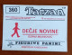 #14 TARZAN Panini Sticker (Printed In Yugoslavia - Decje Novine) RARE - Autres & Non Classés