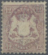 Bayern - Marken Und Briefe: 1870, 12 Kr. Dunkelbraunpurpur, Wz X, Violettblauer - Otros & Sin Clasificación