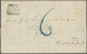 Sachsen - Vorphilatelie: 1849: Brief Der Stadtpost Dresden Mit Briefsammlungsste - Préphilatélie