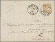 Deutsches Reich - Brustschild: 1875, 1/2 Gr. Orange, Gr. Schild Als Portogerecht - Lettres & Documents