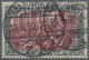 Deutsches Reich - Germania: 1902, 5 RM Grünschwarz/dunkelkarmin In Der Sog. ZWIS - Used Stamps