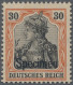 Delcampe - Deutsches Reich - Germania: 1909 Kompletter Satz Von 10 Werten Im Friedensdruck - Nuevos