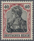 Delcampe - Deutsches Reich - Germania: 1909 Kompletter Satz Von 10 Werten Im Friedensdruck - Nuevos