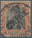 Deutsche Post In China: 1901, 30 Pfg. Orange/schwarz Auf Mattgelblichorange Mit - Chine (bureaux)