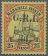 Deutsche Kolonien - Marshall-Inseln - Britische Besetzung: 1914 "G.R.I. 3d." Auf - Marshall