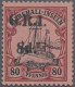 Deutsche Kolonien - Marshall-Inseln - Britische Besetzung: 1914 "G.R.I./8d." Auf - Marshall