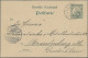 Deutsche Kolonien - Samoa - Ganzsachen: 1992/1908, Zwei Bedarfsgebrauchte Ganzsa - Samoa