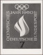 Bundesrepublik Deutschland: 1960, 7 Pfg - 40 Pfg "Olympische Sommerspiele" Jewei - Unused Stamps