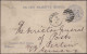 Australian States: 1848-1910's: Collection Of About 50 Covers, Postcards, Postal - Collections