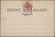 Oranje Free State - Postal Stationery: 1884/1898, Comprehensive Balance Of More - Sonstige & Ohne Zuordnung