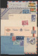 Oversea: 1880/1960, Assortment Of More Than 270 Covers And Stationaries, Mostly - Collections (en Albums)