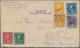 Delcampe - Oversea: 1880's-1980's (c.): About 200 Covers, Postcards And Postal Stationery I - Collections (en Albums)