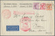 Delcampe - Air Mail - Germany: 1912/1940 (ca.), Konvolut Von 87 Briefen Flug- Und Zeppelinp - Luchtpost & Zeppelin