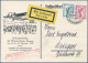 Delcampe - Air Mail - Germany: 1912/1987, Inhaltsreiche Partie Von Ca. 210 Briefen Und Kart - Airmail & Zeppelin