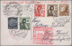 Delcampe - Air Mail - Germany: 1928/1942, Gruppe Von 12 Briefen Und Postkarten Befördert Mi - Luft- Und Zeppelinpost