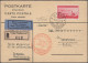 Delcampe - Airmail - Europe: LIECHTENSTEIN, 1930/1937, Sammlung Mit 38 Flugpostbelegen Dabe - Autres - Europe