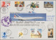 Delcampe - Air Mail: 1986/1999, Concorde Round-the-world Flights, Complete Collection Of 11 - Autres & Non Classés