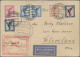 Delcampe - Zeppelin Mail - Germany: 1908/44 (ca.), Reichhaltiger Bestand Von Ca. 84 Zeppeli - Luft- Und Zeppelinpost