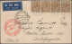 Zeppelin Mail - Germany: 1912/1936, Sammlung Mit Rund 220 Briefen, Karten Und Be - Luft- Und Zeppelinpost