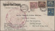 Zeppelin Mail - Overseas: 1929-32 Five Different Zeppelin Covers, With 1929 Roun - Zeppelin