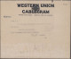 Thematics: Zeppelin: 1928, Vier Telegramme An Dr.Robert Reiner, Passagier An Bor - Zeppelins