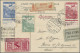 Bulgaria: 1932, Airmail Issue "International Airmail Exhibition Strasbourg", Lot - Lettres & Documents