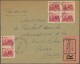 Delcampe - Bulgaria: 1953/1960, Holding Of Apprx. 227 Commercial Covers Bearing Commemorati - Lettres & Documents