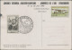 France: 1920/1946, Airmail-related, Lot Of Seven Covers/cards, Incl. 1920 Surcha - Collections