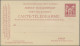 France - Postal Stationery: 1879/1899, Pneumatic Mail "Tube Cards", Collection O - Autres & Non Classés