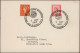 Delcampe - Great Britain - Post Marks: 1955/1967, Balance Of Apprx. 156 Entires Bearing Cel - Poststempel