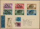 Italy: 1870/1954, Italian Area, Assortment Of 29 Entires, E.g. 1870 Tunis Letter - Collections