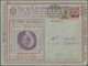 Italy: 1920/1923, BUSTE LETTERE POSTALI, Group Of Three Letters Bearing Sass. No - Collections