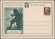 Delcampe - Italy - Postal Stationary: 1895/1937, Postal Stationery Picture Cards: Specializ - Postwaardestukken