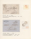Italy - Post Marks: 1855/1862, Small Collection Of 10 Early Railway Traveling Po - Marcofilie