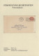 Delcampe - Liechtenstein: 1869/1955, Kleine Sammlung Mit 22 Belegen Ab Vorphila Ohne Marken - Collections